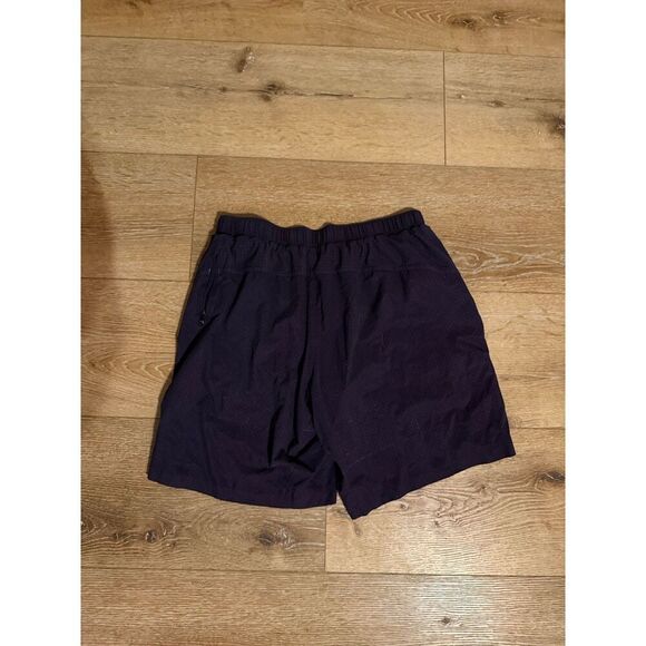 Lululemon Mens Blue Polka Dot Athletic Lined Shorts Size Large - Picture 2 of 3